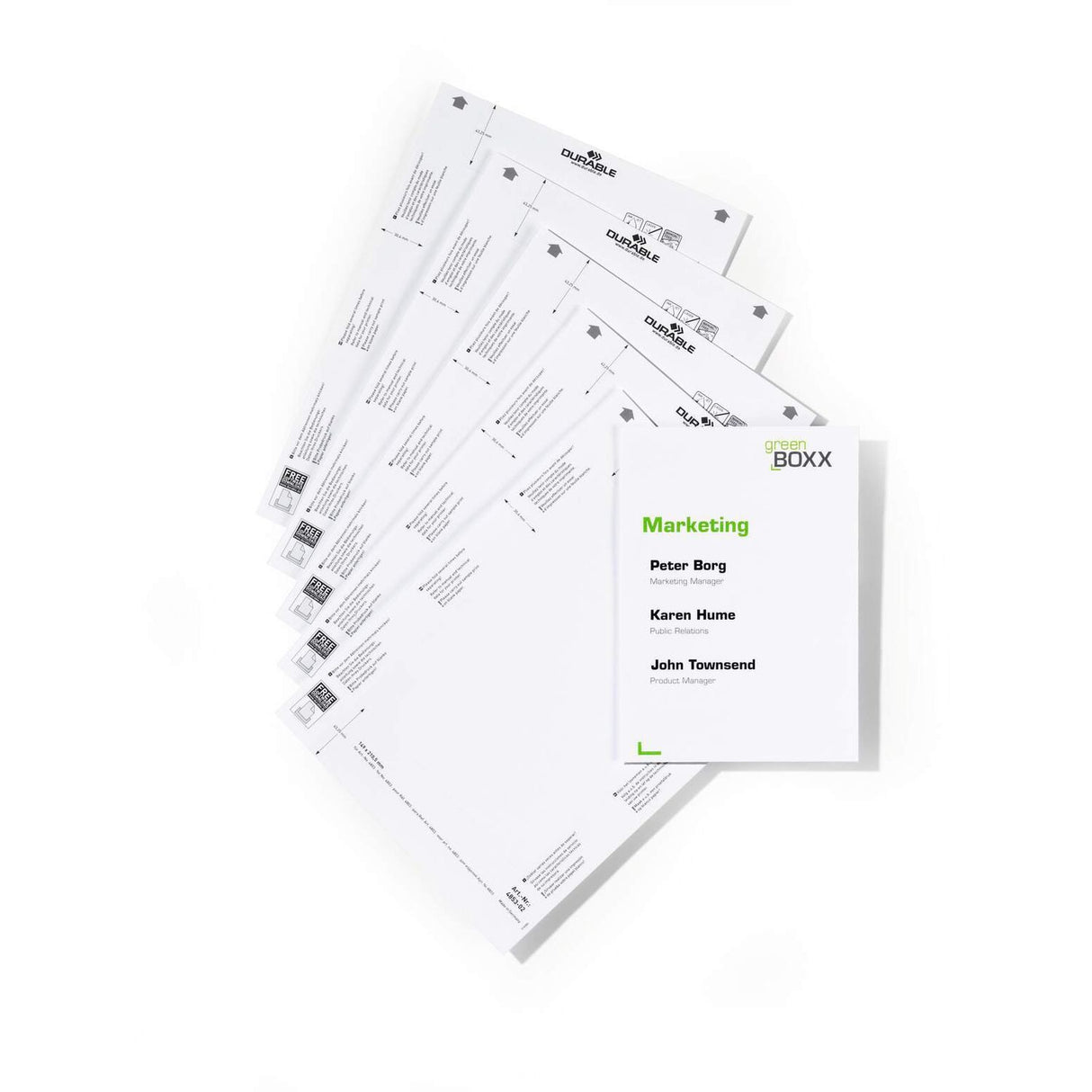 Insert Sheets 149x210.5mm - Pack of 10