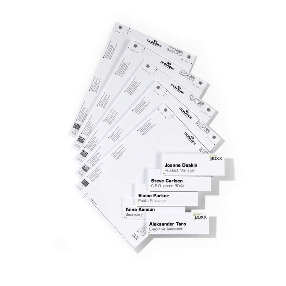 Insert Sheets 149x52.5mm - Pack of 50