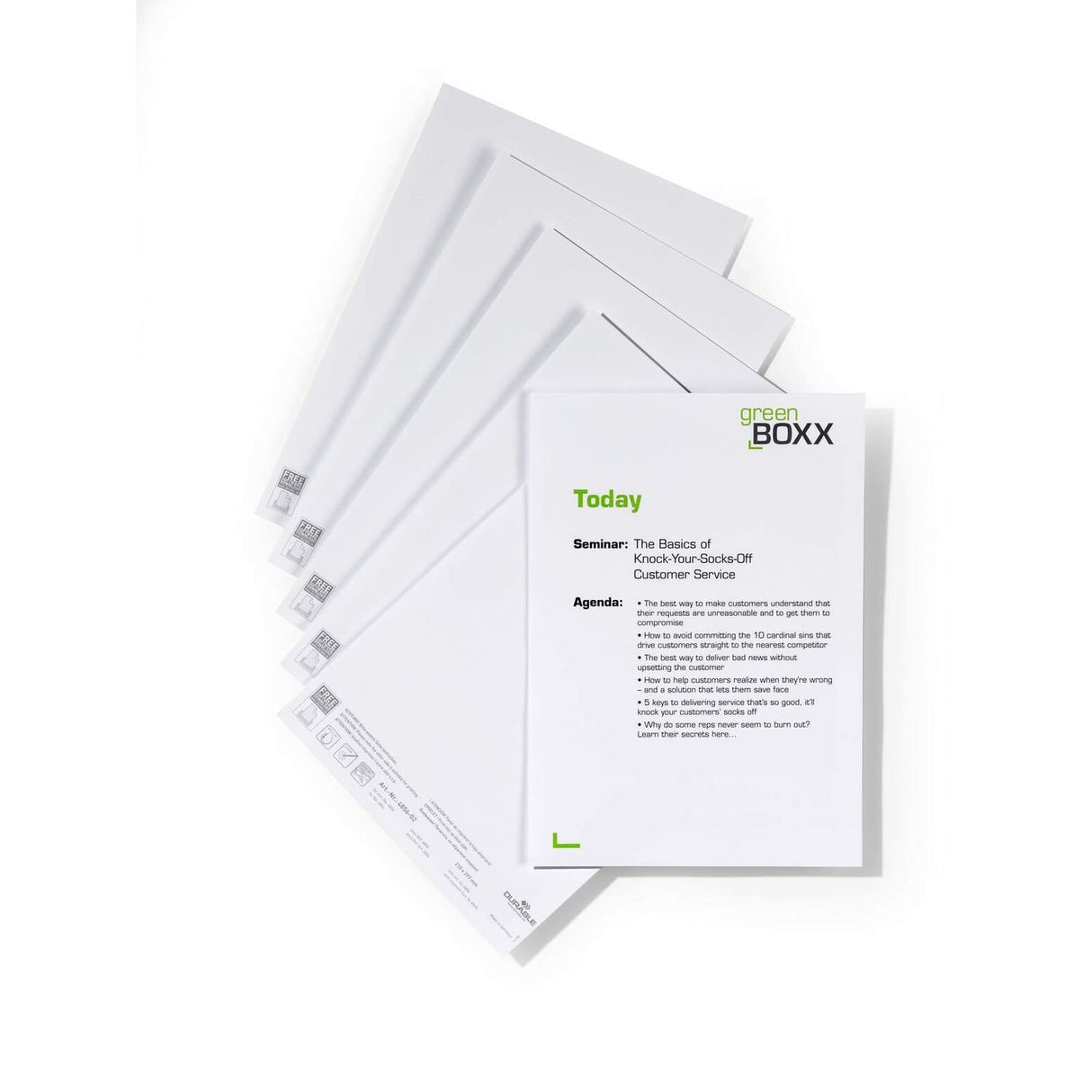 Insert Sheets 297x210mm - Pack of 10