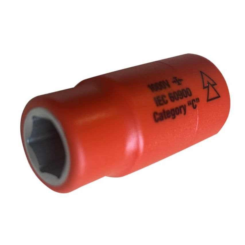 Insulated 1/2" Drive Socket 6 Point 14mm