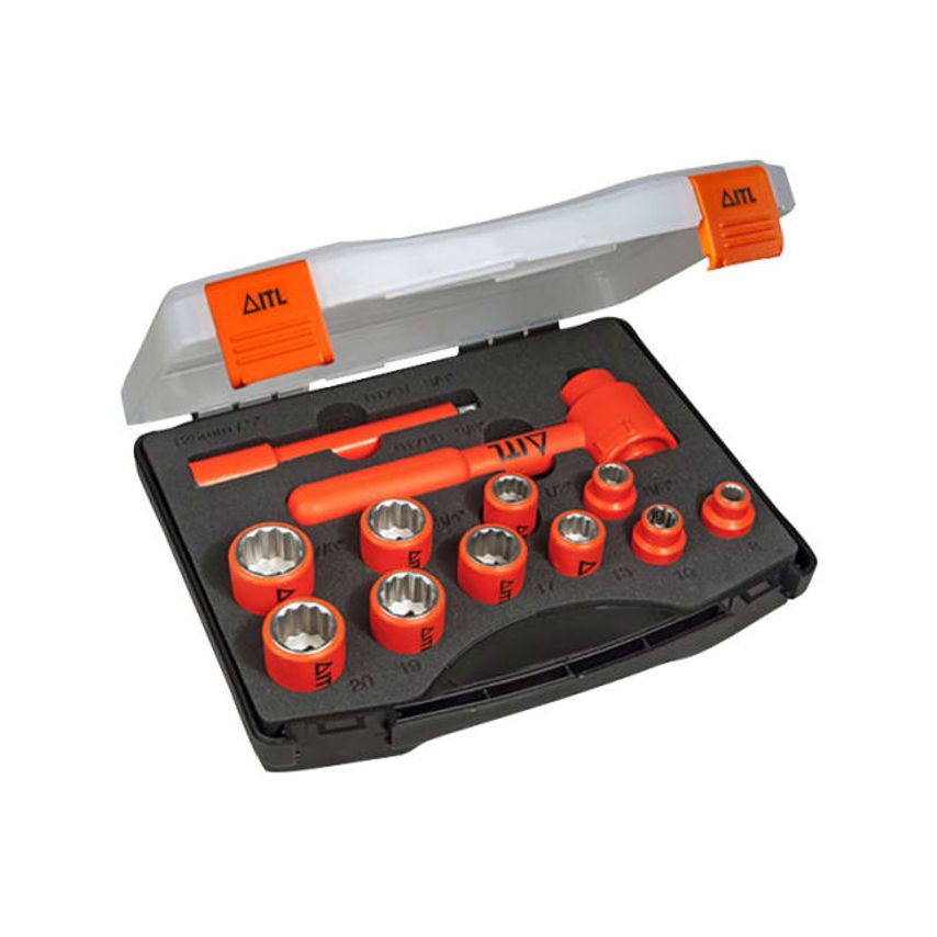 Insulated 3/8" Drive Socket Set 12 Piece ITL03113