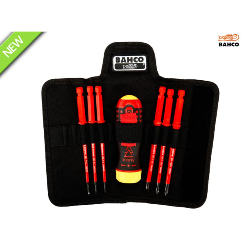 Insulated Ratcheting Screwdriver Set 6 Piece