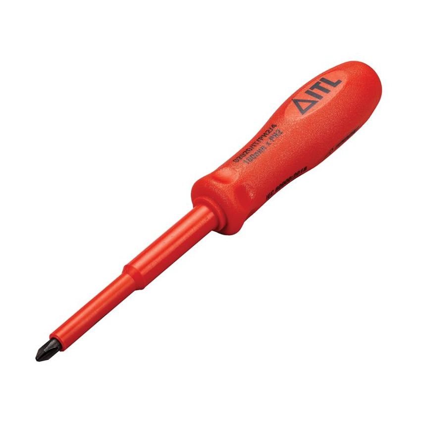 Insulated Screwdriver Phillips No.2 x 100mm (4in) ITL02020