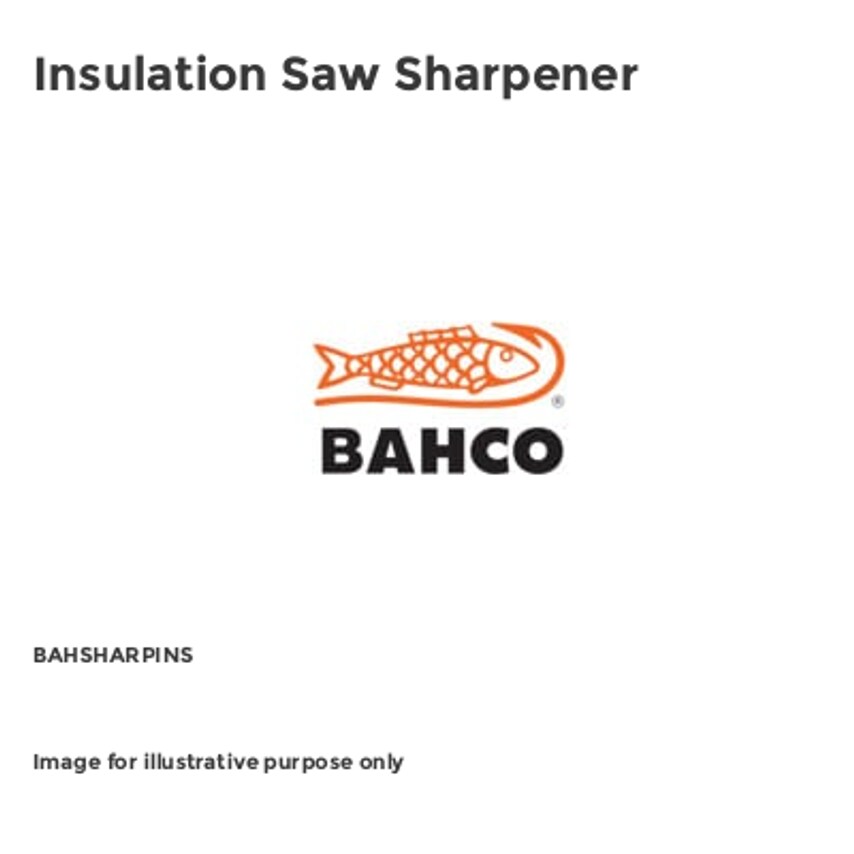 Insulation Saw Sharpener