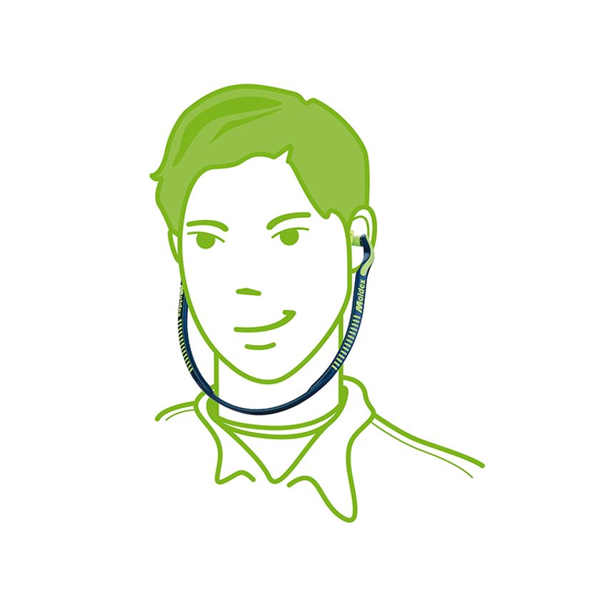 Jazz-Band Banded Earplugs SNR 23 dB MOL6700