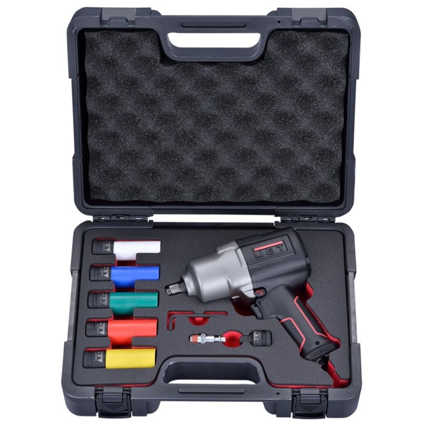 Jet JAT121-KIT-EU Air Impact Wrench Kit 1/2"