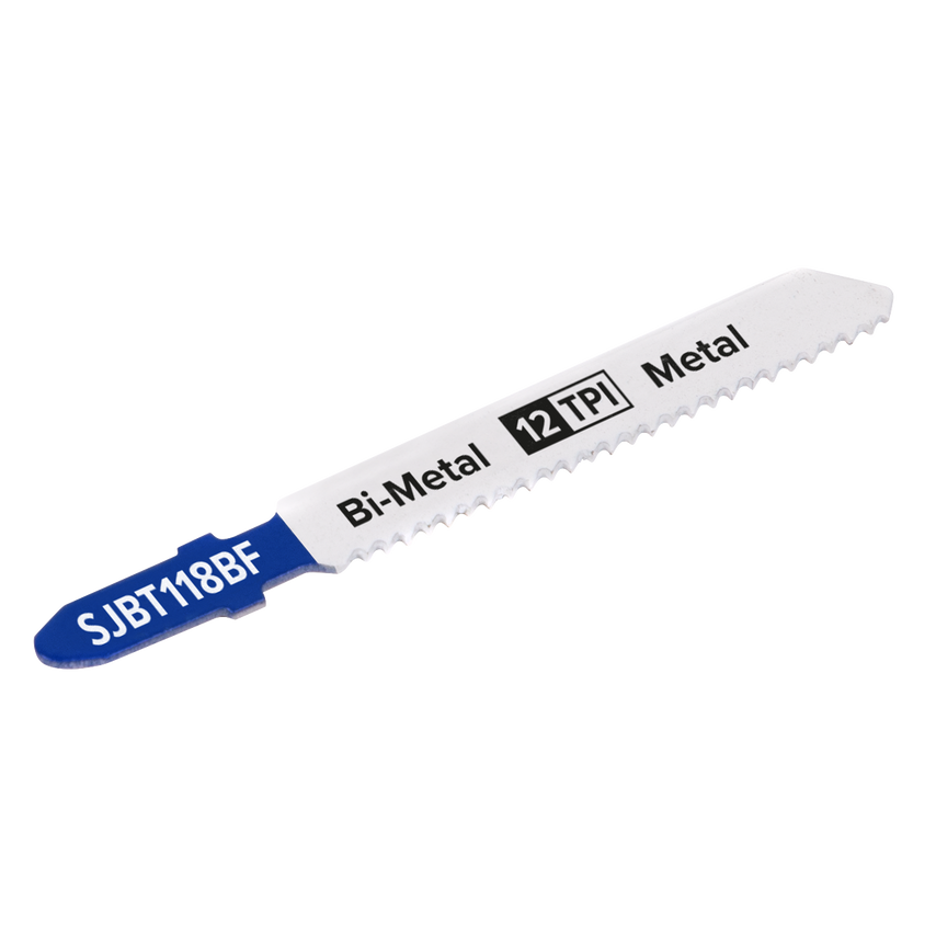 Jigsaw Blade Metal 75mm 12tpi, Pack of 5