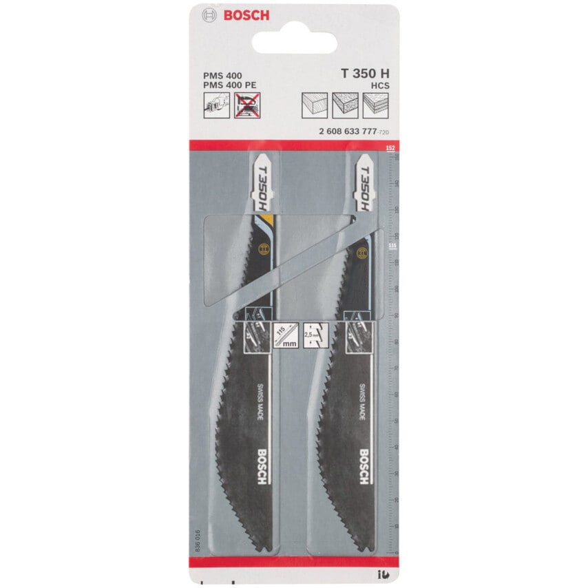 Jigsaw Blades, CT, for HPL, Pack of 2
