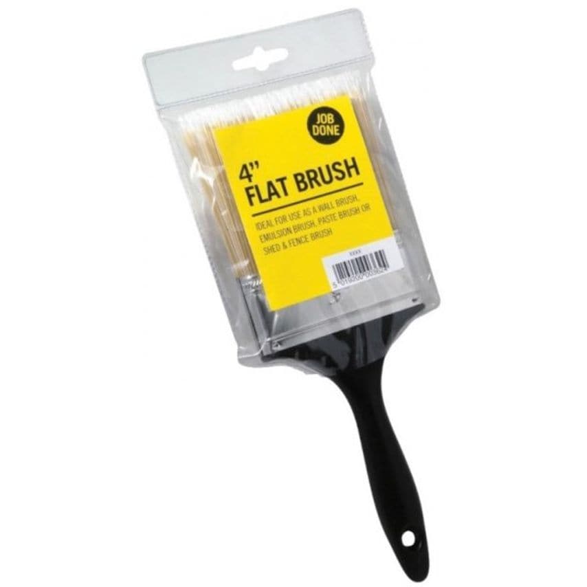 Job Done 4" Flat Brush