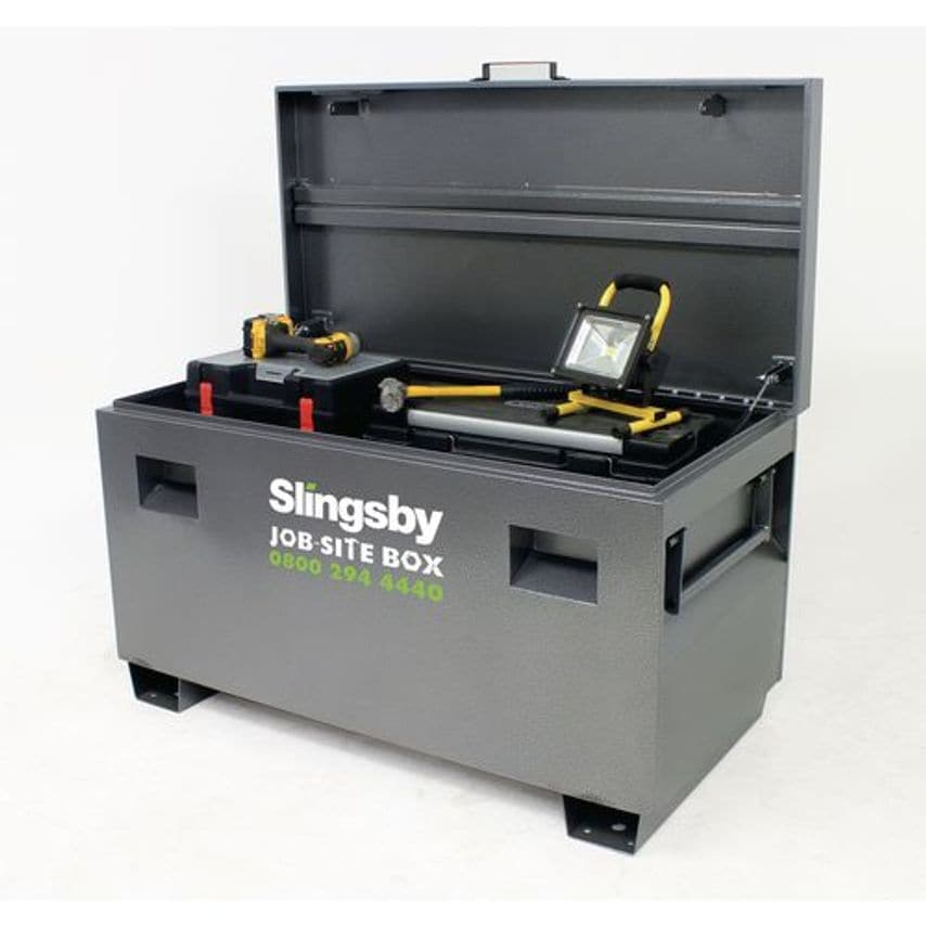 Job-site Lockable Tool Storage Box 416204