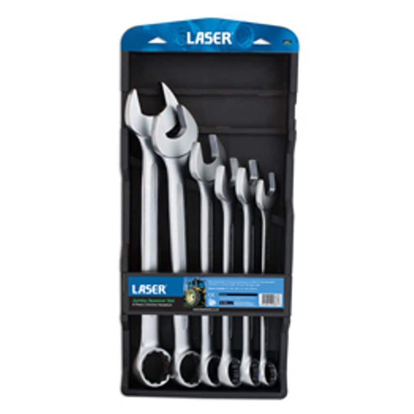 Jumbo Combination Spanner Set 6 Piece