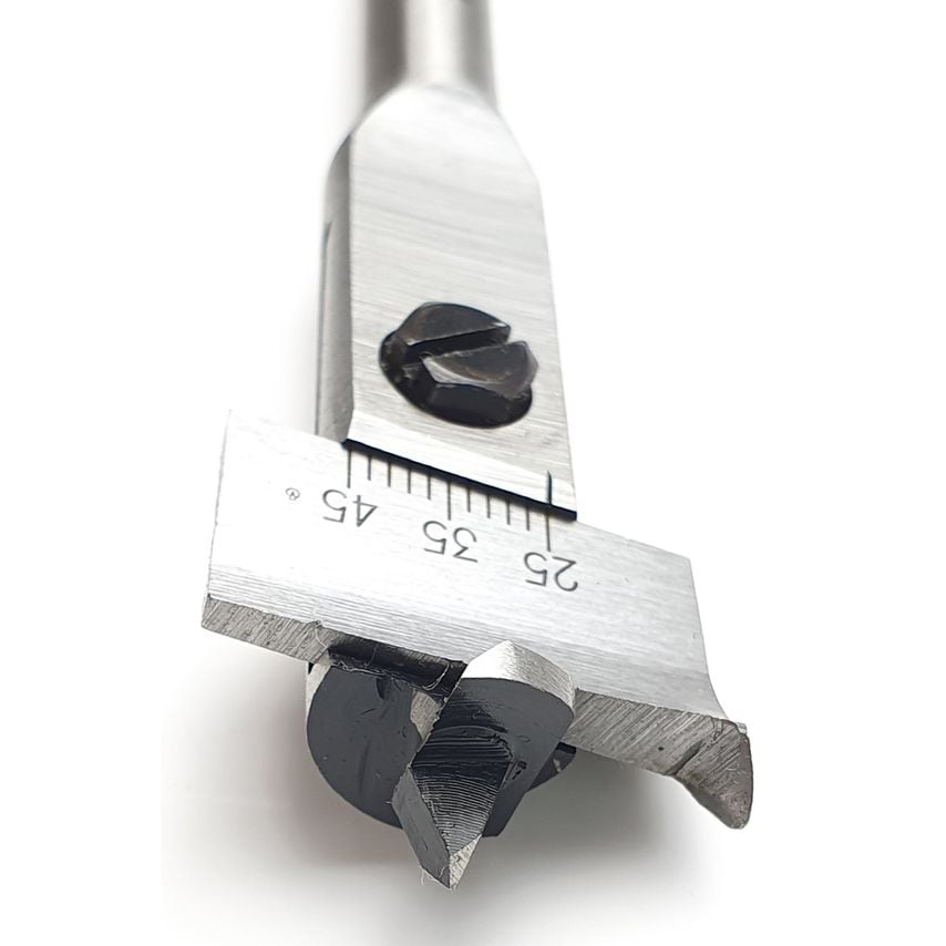K-301 Adjustable Spade Boring Bit, 15mm - 45mm Diameter