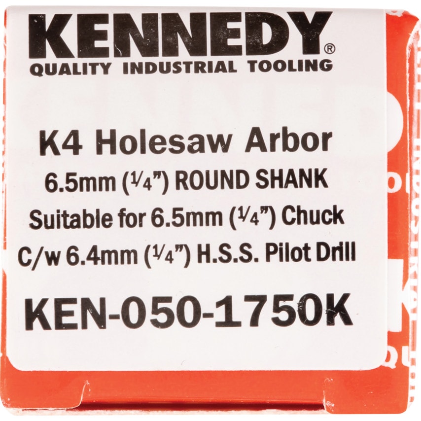 K4 14-30mm Holesaw Arbor
