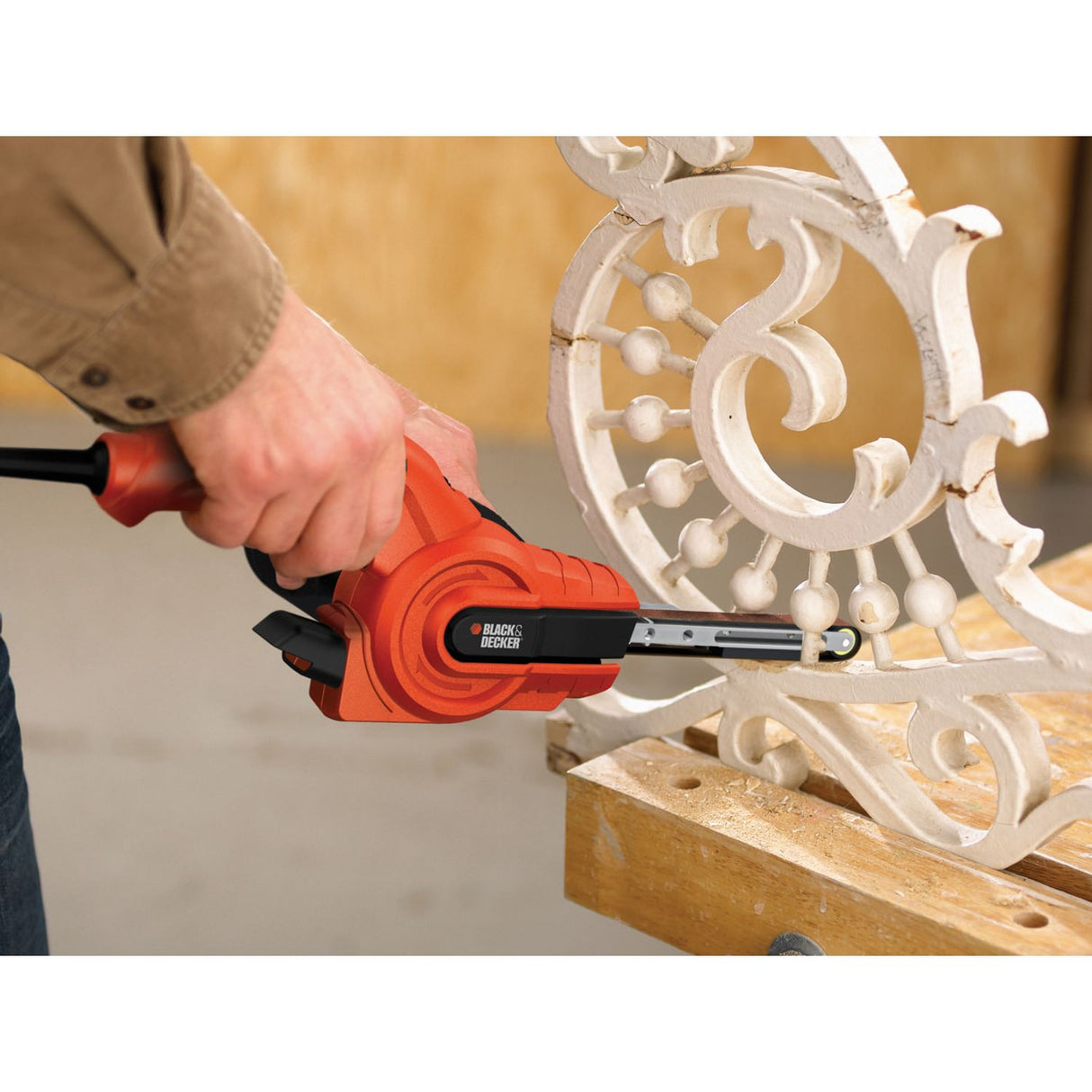 KA900E Powerfile Belt Sander 350W 240V B/DKA900E