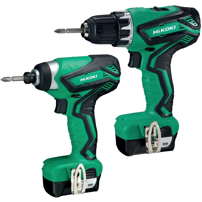 KC10DFL2 Twin Pack, Drill & Impact Driver, 10.8V