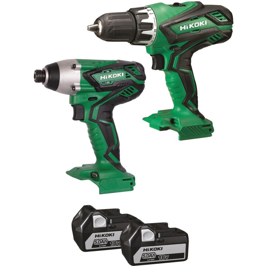 KC18DKLJBZ Twin Pack 18V 2X5.0AHLI-ION (DV18DSDL, WH18DSAL)
