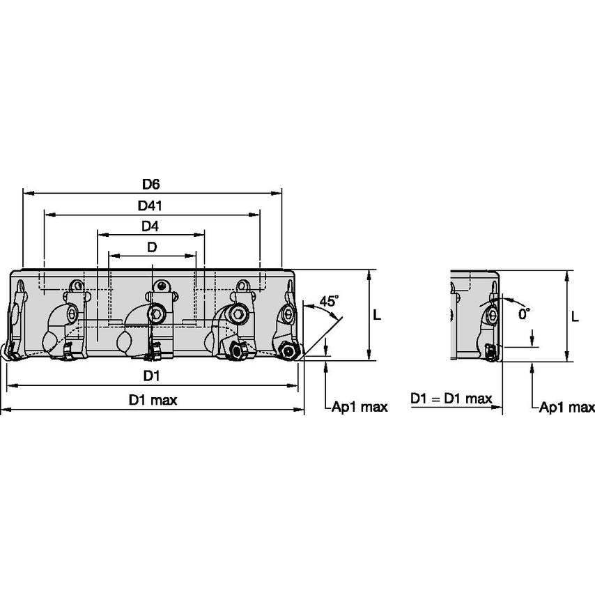 KCMS-ED18CA KCMS Cartridge For Mill 1-18