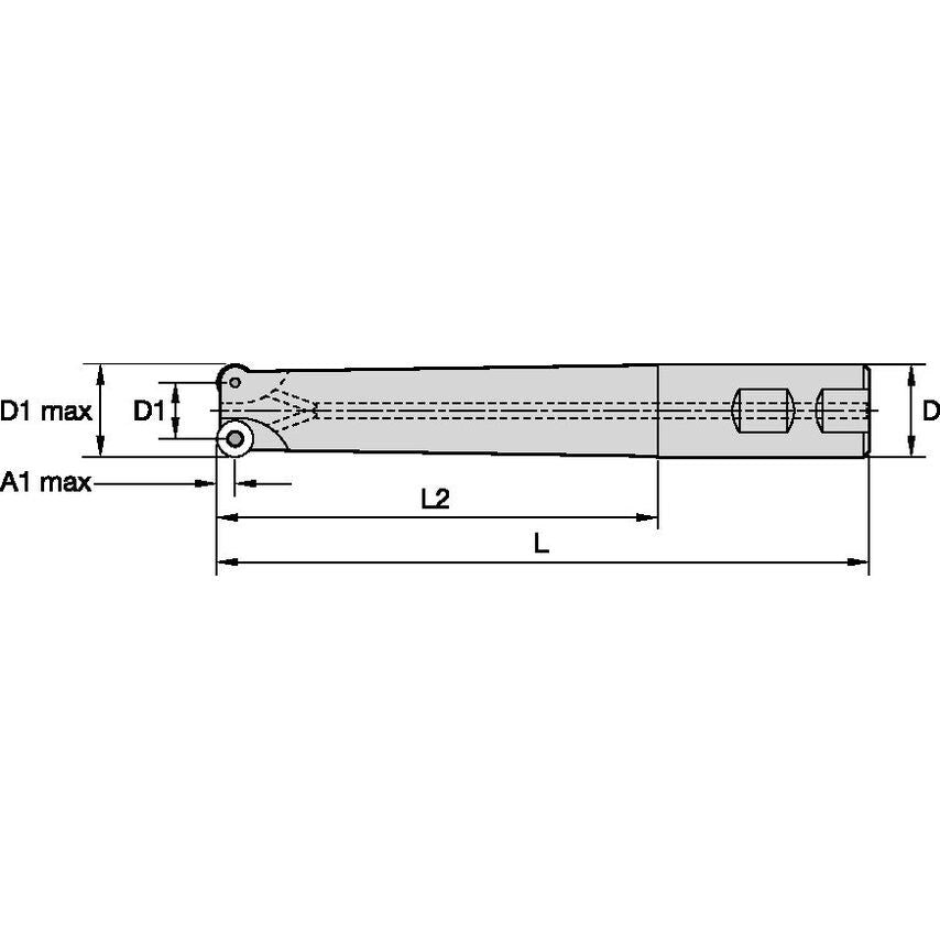KDM125RD12W375 End Mill Cutter For Die & MOUL