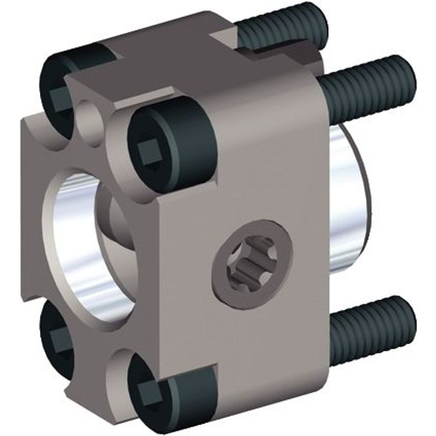 KM16NCMSF1928 KM16 Flange Mount 19X28MM H:16