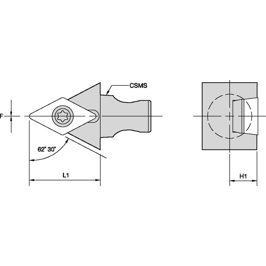 KM16SDPCN1120 KM 16 Screw-On N 62.5 DC..11T