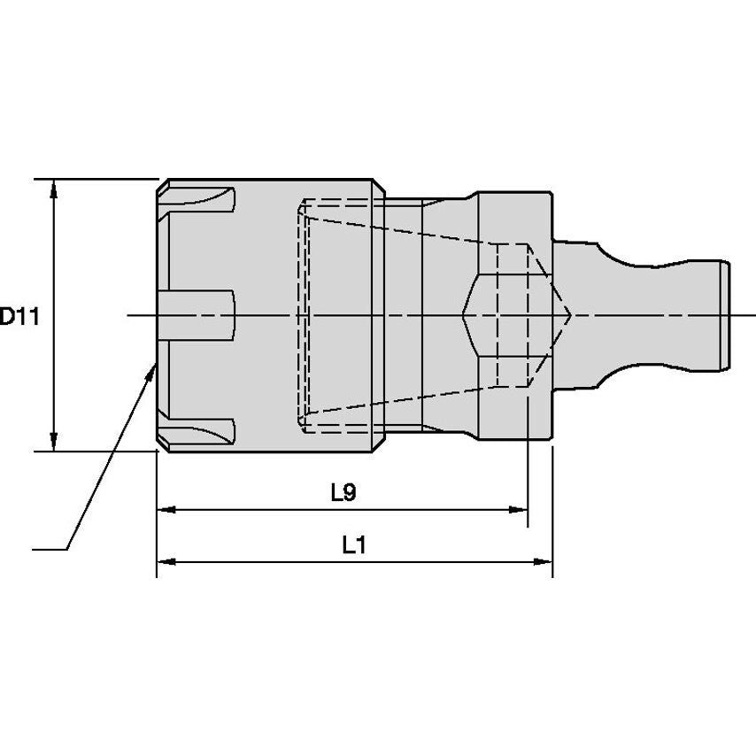 KM2016ER20035km2016 Collet Chuck ER20 x 35m