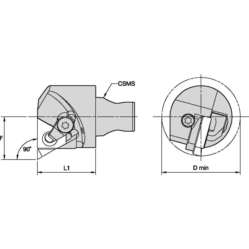 KM3225LSEL1630 KM3225 Radial LSE Laydown LH L