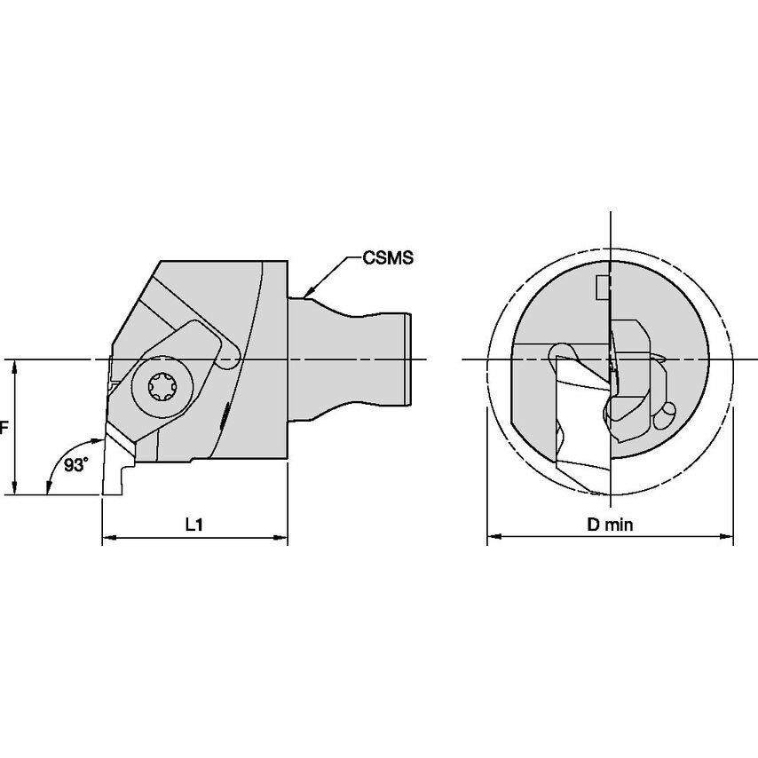 KM3225NEL430 KM3225 Radial Kenclamp LH 93