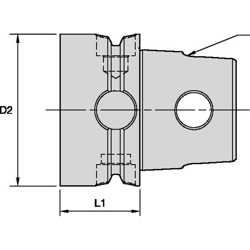 KM32P KM32P Spindle Plugs 32 x 25MM