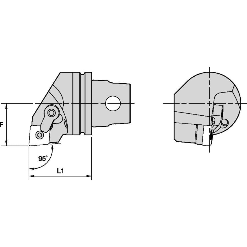 KM32TSMCLNR12 KM Cutting Unit KENLOC MCL 95