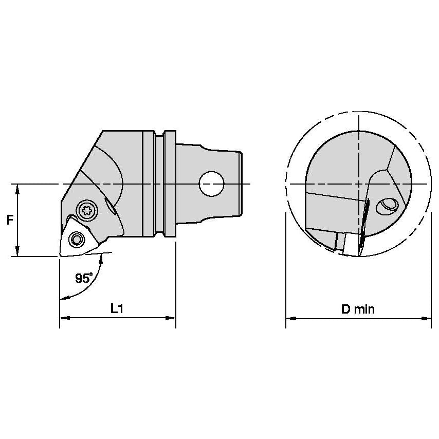 KM32TSPWLNL06 KM Cutting Unit P-Clamping PWL