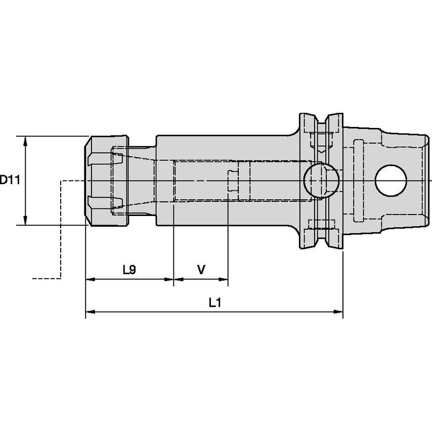 KM40ER3251km40 Collet Chuck Round ER32 50 x 51mm