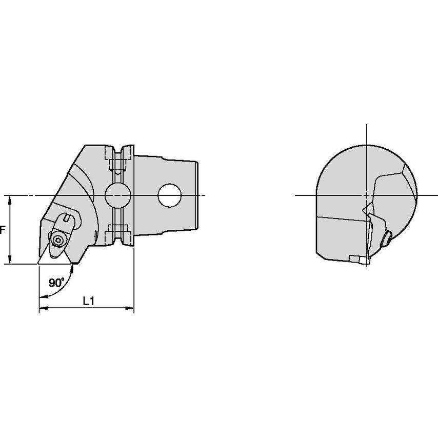 KM40TSDTGNL22KC04 KM40TS Kenclamp 90 LH TN..22