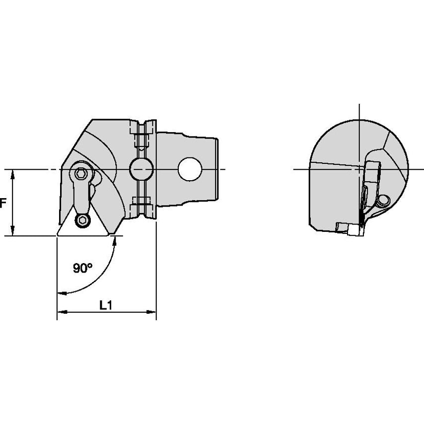 KM40TSMTGNR22 KM40TS KENLOC 90 RH TN..22