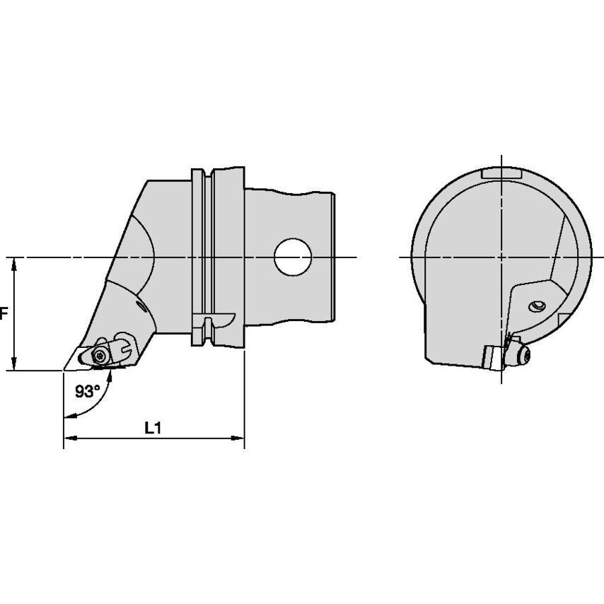 KM4X100DDJNR15KC06 KM4X100 Kenclamp 93 Right Hand