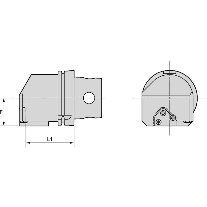 KM4X100KGMER65C KM4X100 A4 End Mount Unit Right