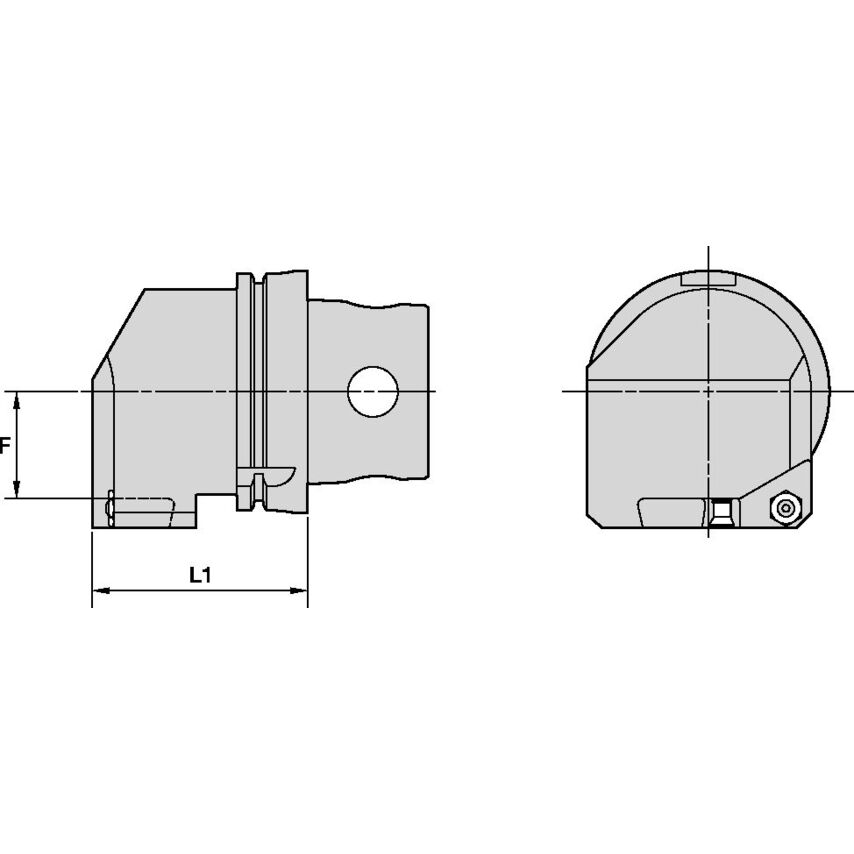 KM4X100KGMSL65C KM4X100 A4 Side Mount Unit LEF