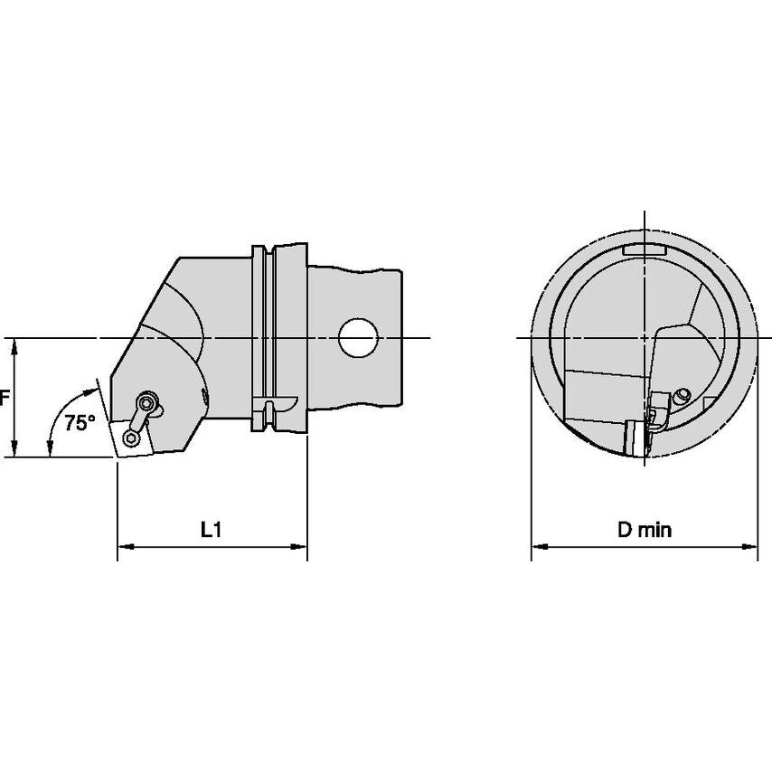 KM4X100MCKNL19 KM4X100 KENLOC 75 Left Hand C