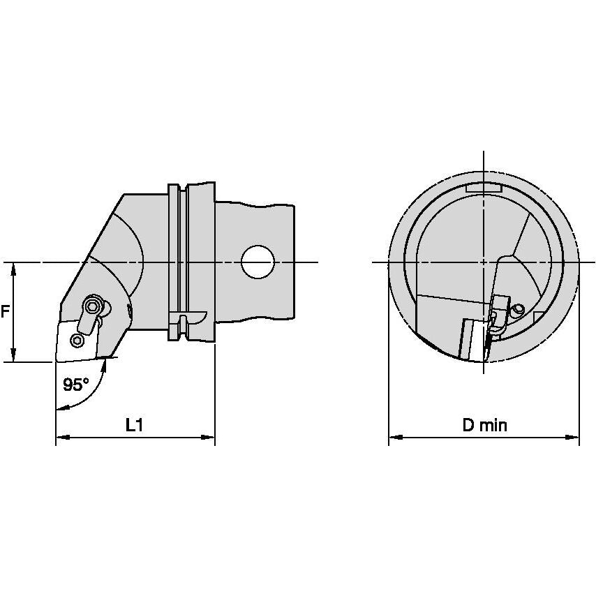 KM4X100MCLNL19 KM4X100 KENLOC 95 Left Hand C