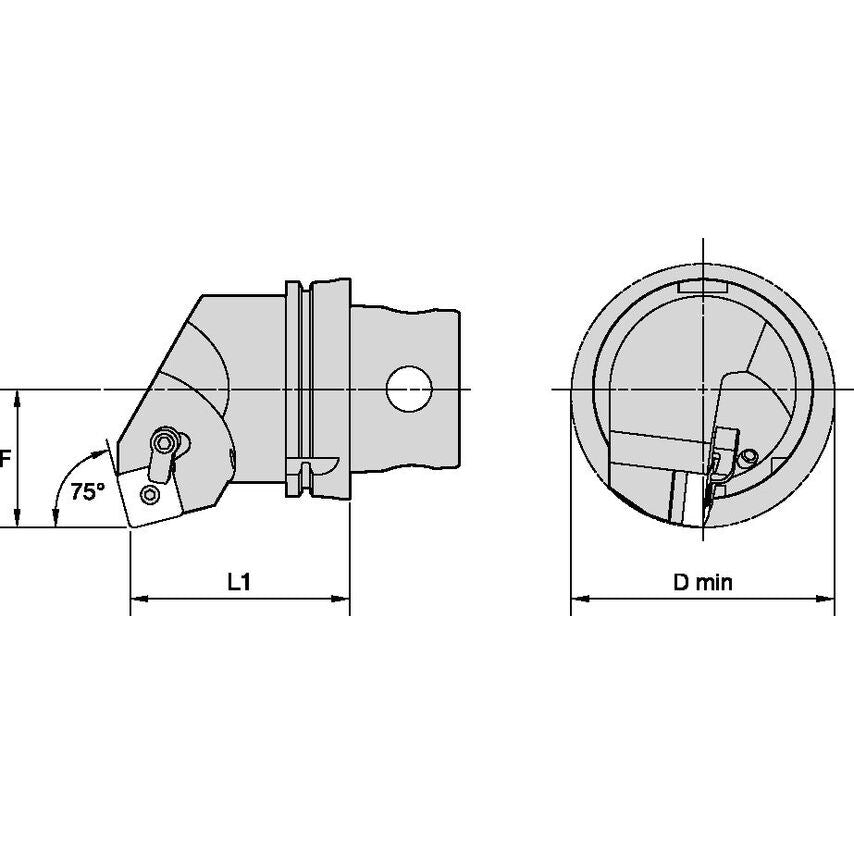 KM4X100MSKNR19 KM4X100 KENLOC 75 Right Hand