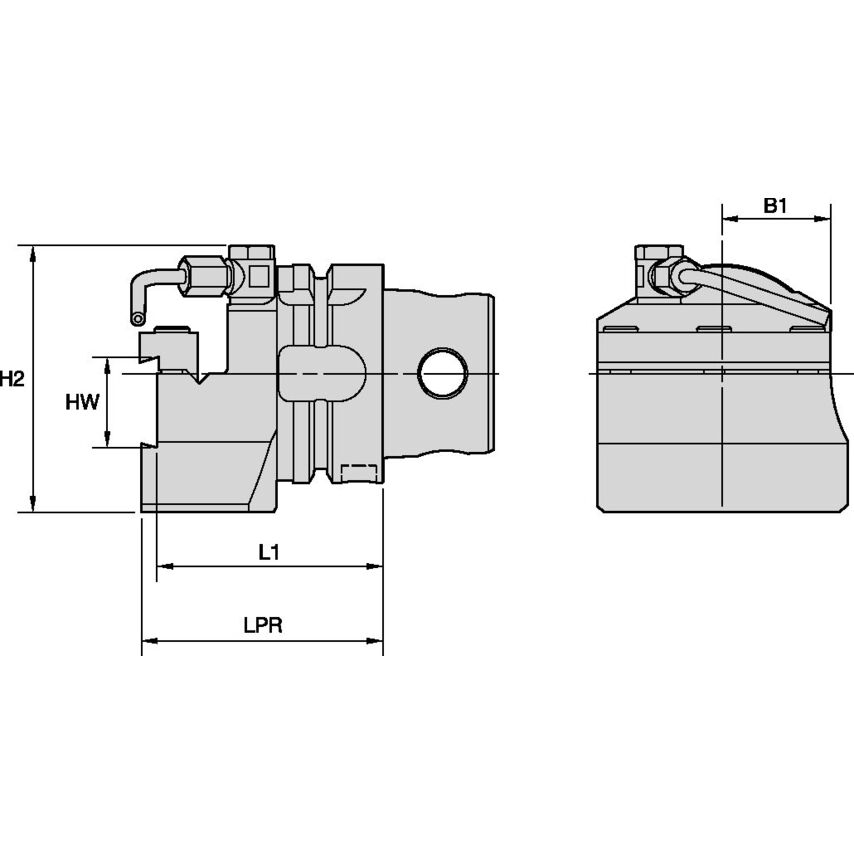 KM4X63BEL4 KM4X63 Endmount Cut-Off A2BN.