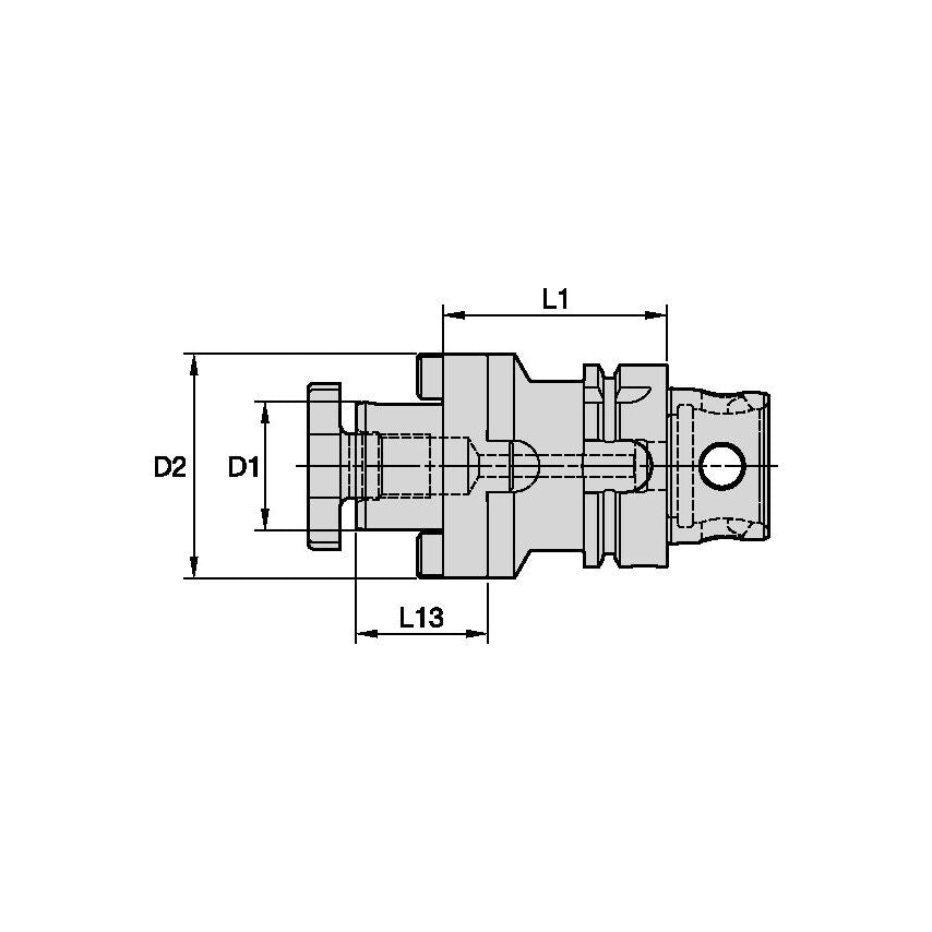 KM4X63CS22060M KM4X63 Combi Shell Mill Adaptor