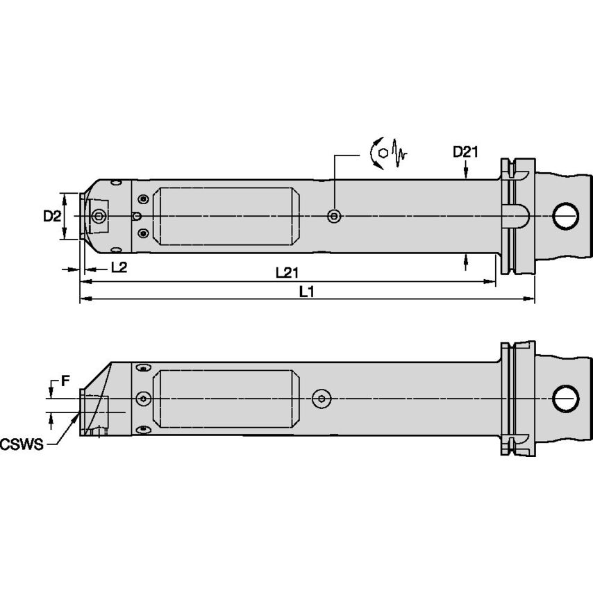 KM4X63D32TTB12KM40 KM4X63 Tunable Bar