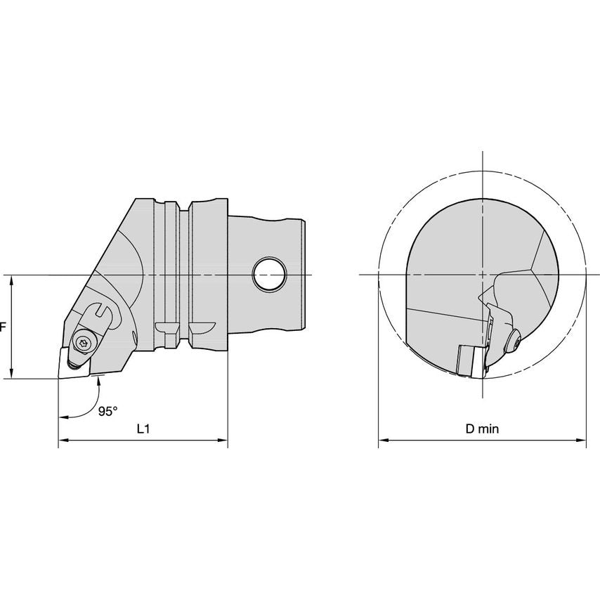 KM4X63DCLNR16KC06 KM4X63 Kenclamp 95 RH CN..160