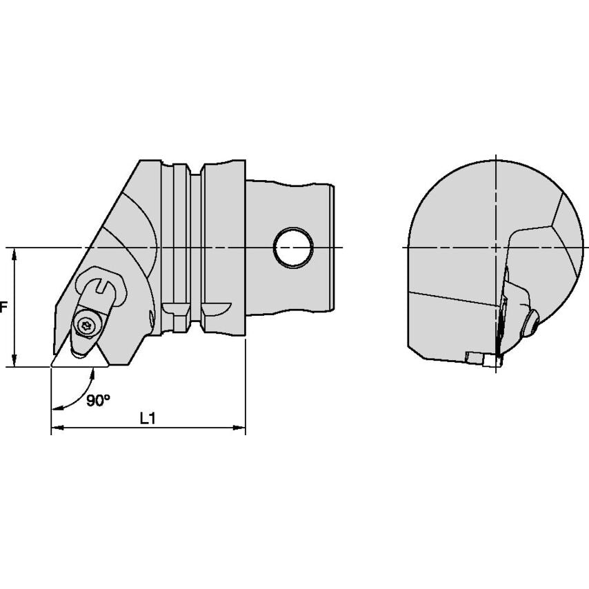 KM4X63DTGNR22KC04 KM4X63 Kenclamp 90 RH TN..220