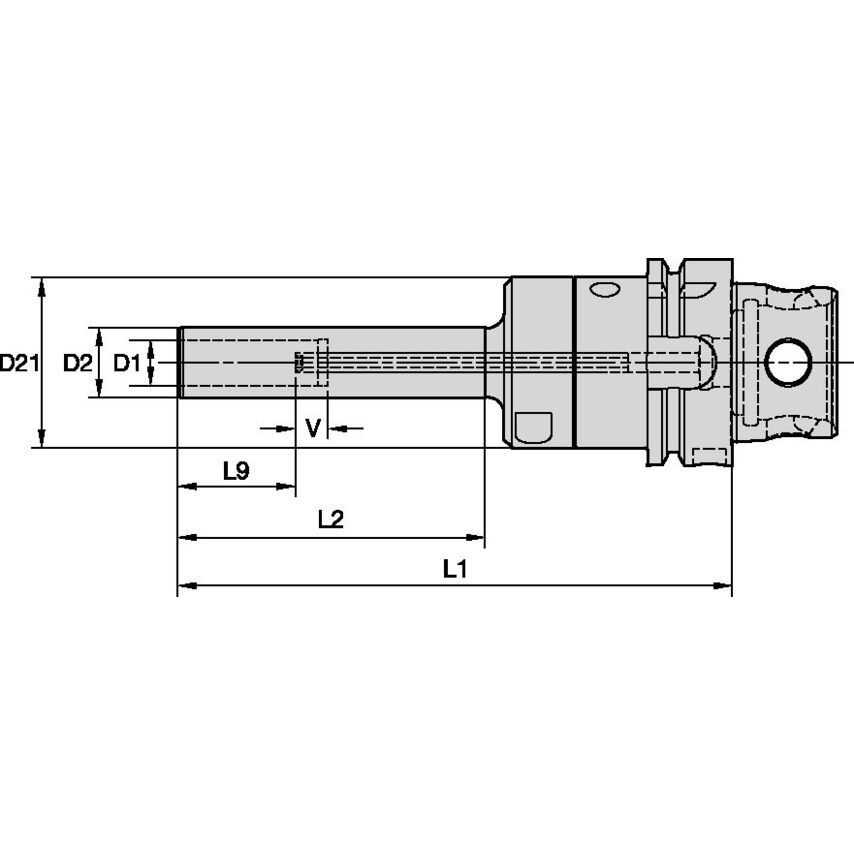 KM4X63HCSL075669km4X63 Hydraulic Chuck Slim Line 3