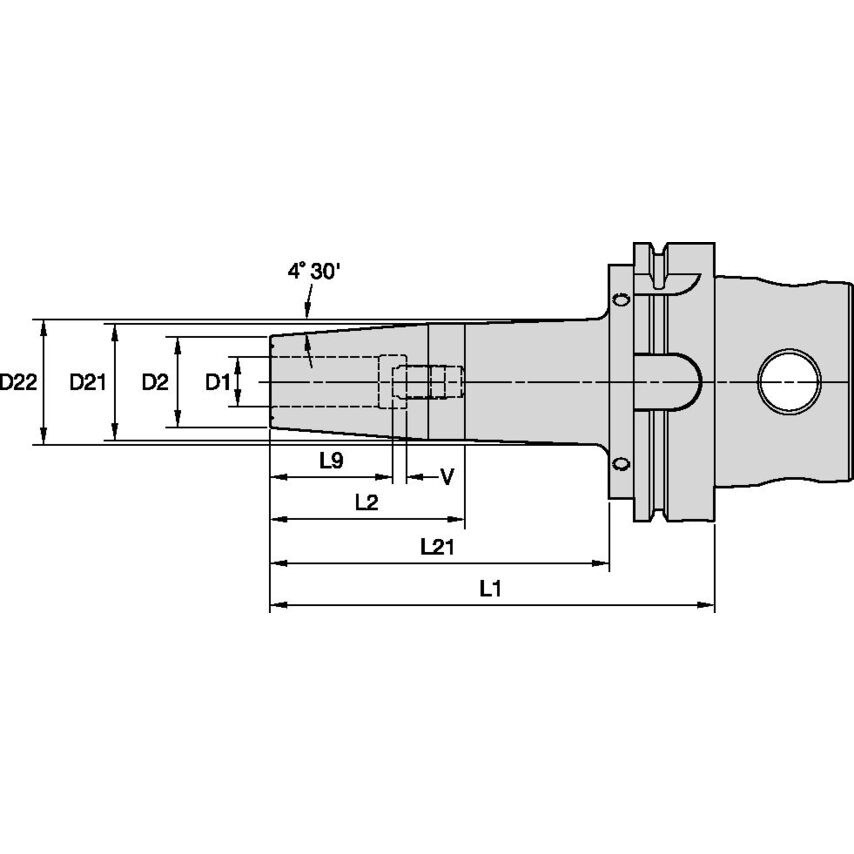 KM4X63HPVTTHT05080M KM4X63 Shrink Fit Ht 5.0 x 80