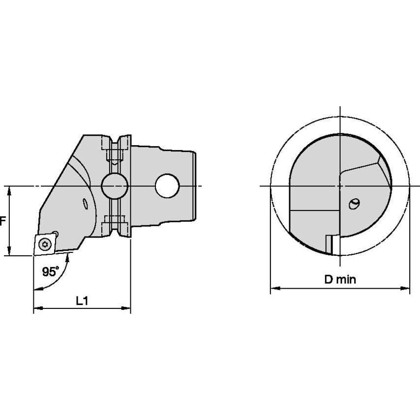 KM50TSSCLCL12 KM50TS Screw 95 LH CC..12