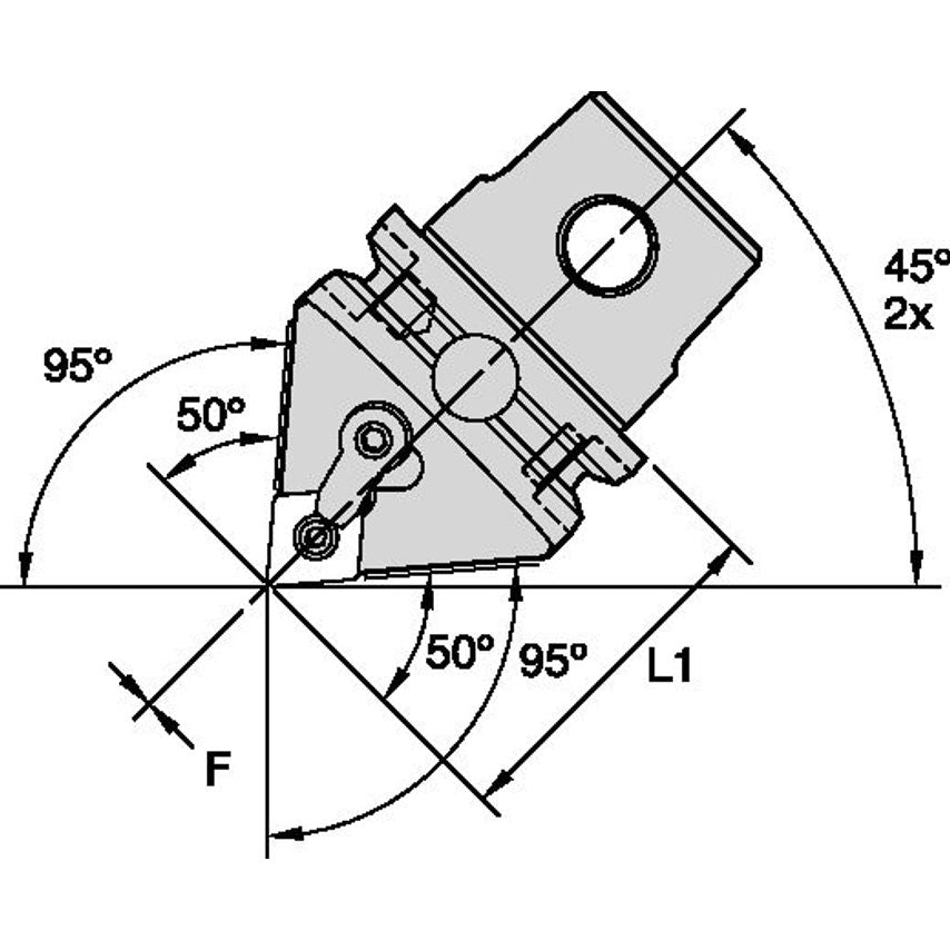 KM63TSMCMNN12115 KM63TS KENLOC 50 -95 Centreline