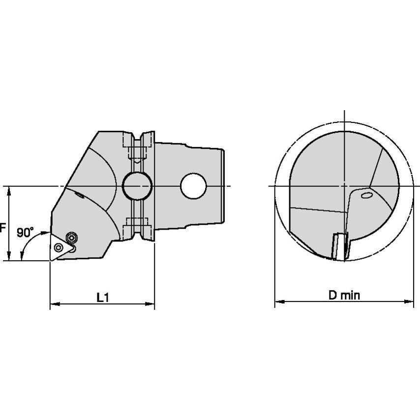 KM63TSPTFNR16 KM63TS KENLEV 90 RH TN..16