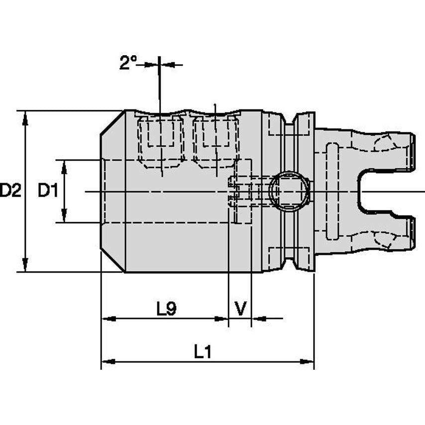 KM63TSWN32095M KM63TS Whistle Notch Adapter